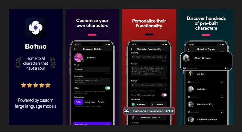 Botmo: Custom AI Bots